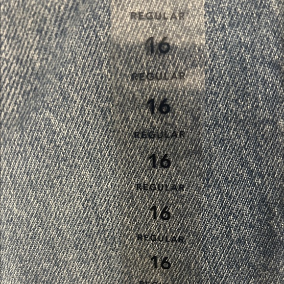 American Eagle Outfitters Medium Blue Wide-Leg Flare Jeans - Picture 2 of 5